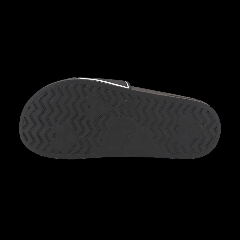 Outlet Puma Jr LeadCat 2.0 Slide - Børne Badesandaler Sort