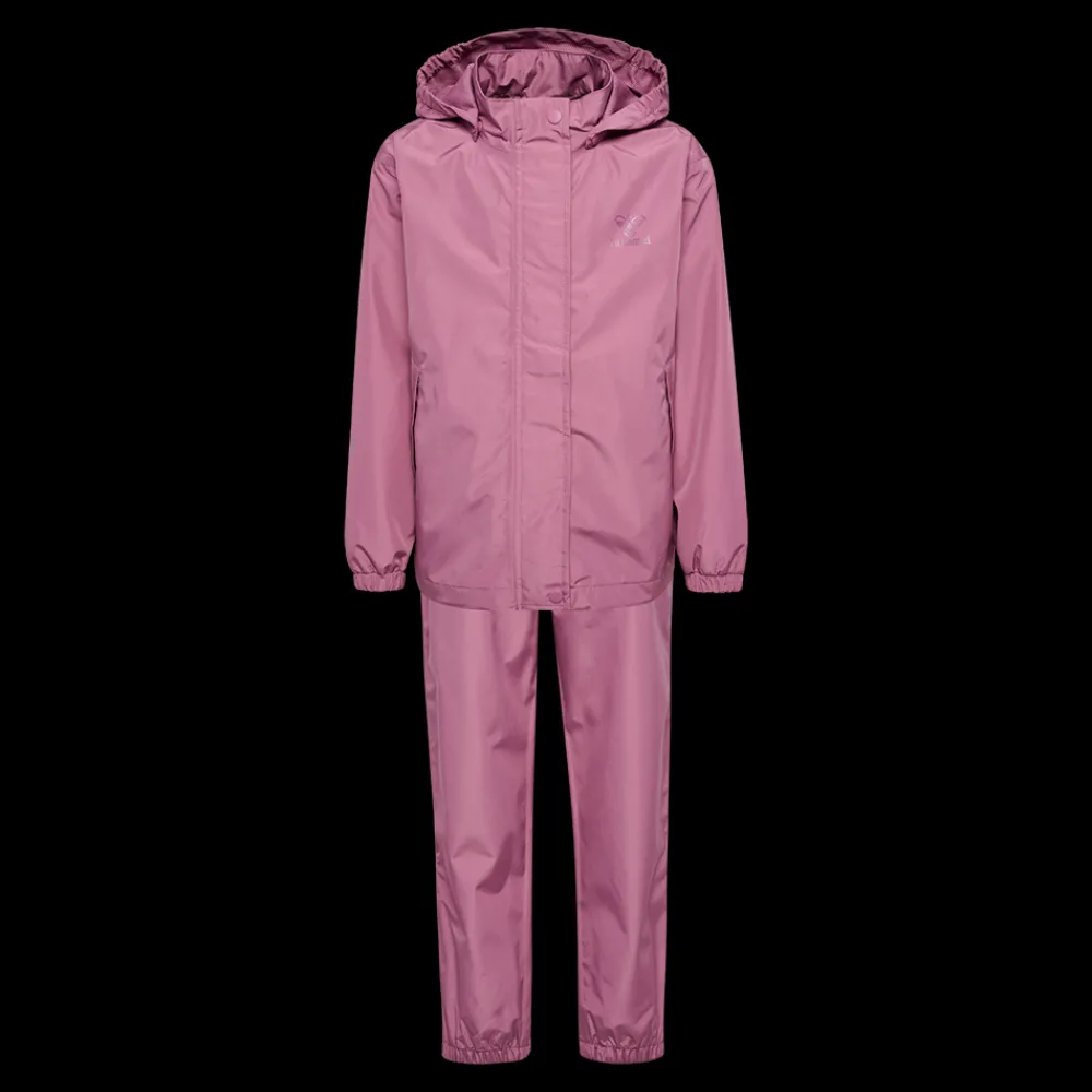 Discount Hummel Jr Nessie Rainsuit - Børne Regnsæt Pink