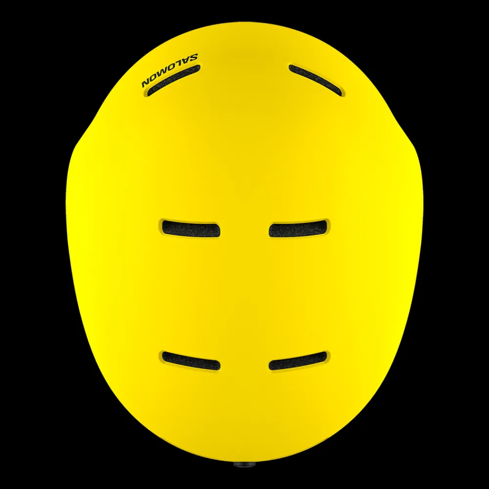 Clearance Salomon Jr Orka Helmet - Børne Skihjelm Gul