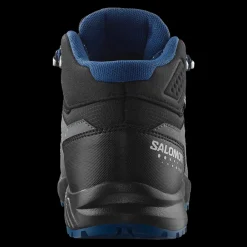Discount Salomon Jr Outway Mid Waterproof - Børne Outdoor Sko Sort