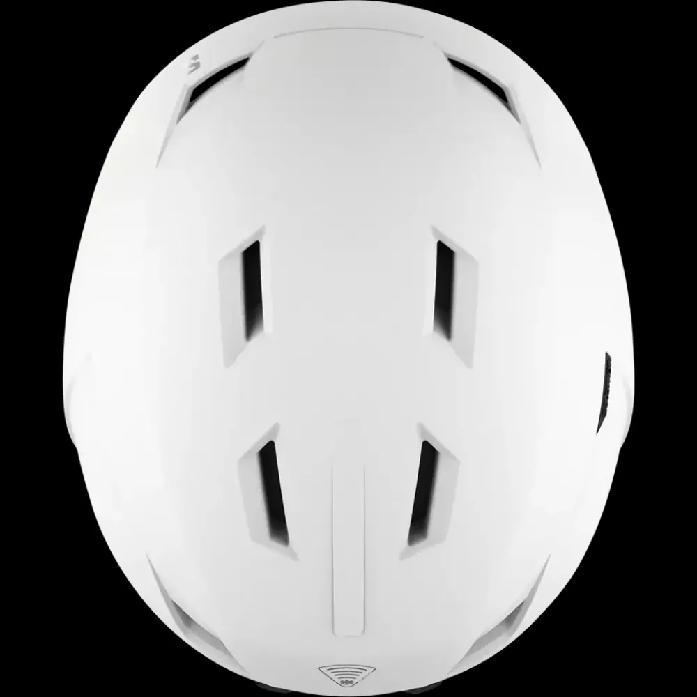 Discount Salomon Jr Pioneer LT Helmet - Børne Skihjelm Hvid