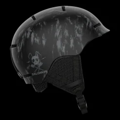 Discount Salomon Jr Player Combo - Skihjelm + Skibrille Sort
