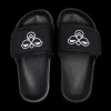 New Hummel Jr Pool Slide Velcro - Børne Badesandaler Sort
