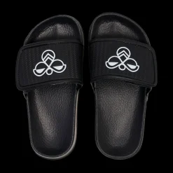New Hummel Jr Pool Slide Velcro - Børne Badesandaler Sort