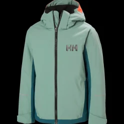 Best Helly Hansen Jr Quest Ski Jacket - Børne Ski- og Vintertøj Grøn