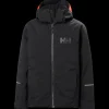 Hot Helly Hansen Jr Quest Ski Jacket - Børne Ski- og Vintertøj Sort