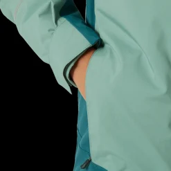 Best Helly Hansen Jr Quest Ski Jacket - Børne Ski- og Vintertøj Grøn