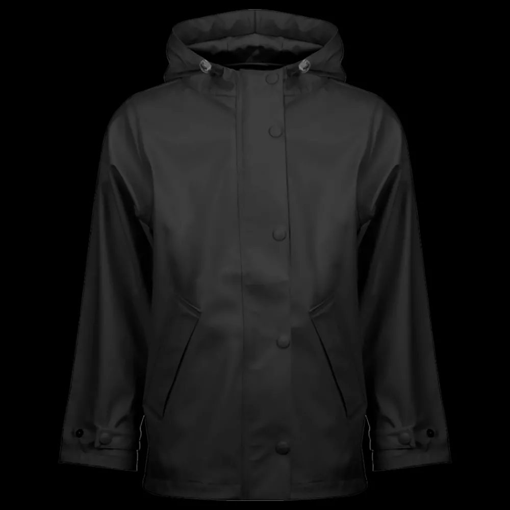 Online Ralka Jr Rain Coat Sprinkle - Børne Regnjakke Sort
