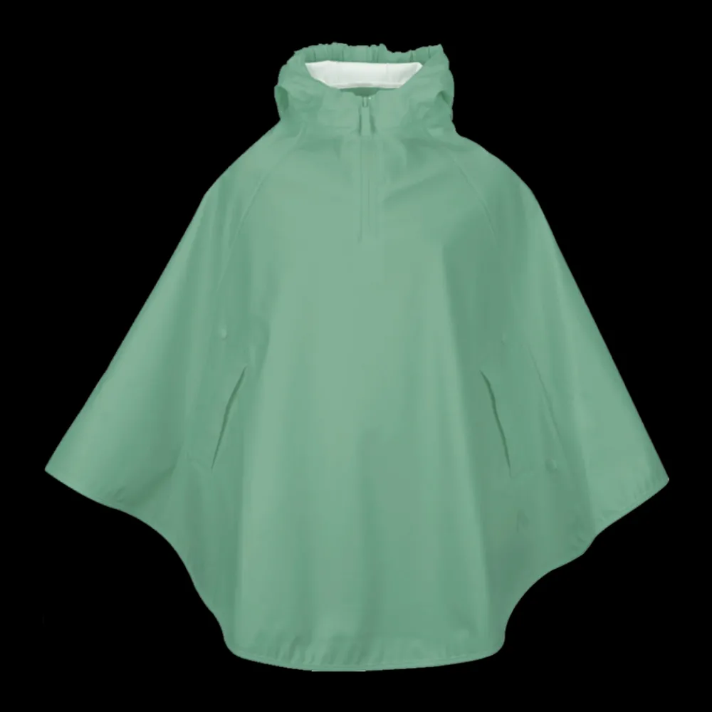 Discount Ralka Jr Rain Poncho Sparkle - Børne regnponcho Grøn