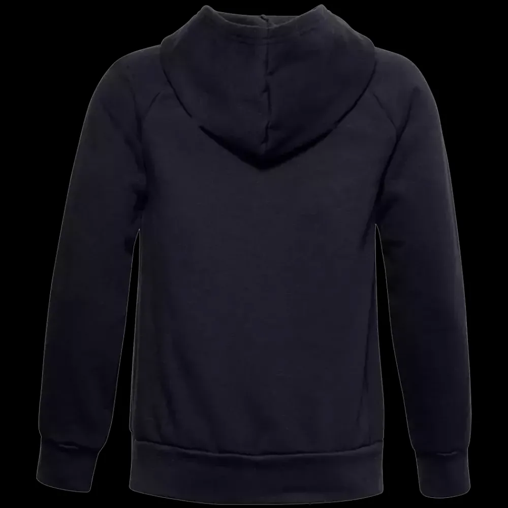 Best Under Armour Jr Rival Fl Hood - Børne Sweatshirt Sort