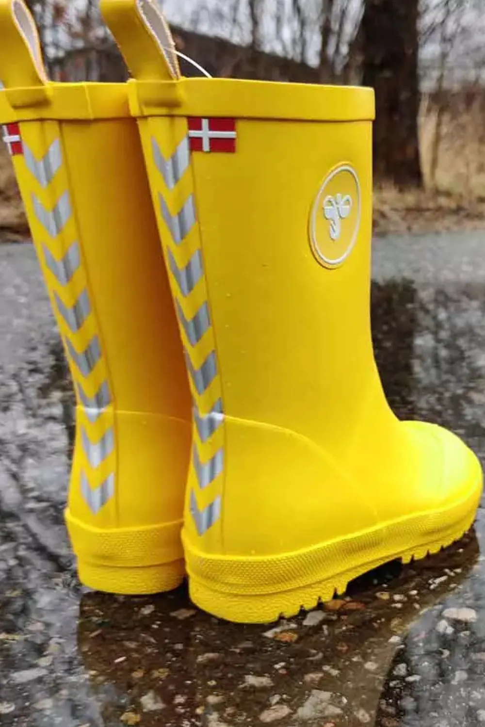 Best Hummel Jr Rubber Boot - Børne Gummistøvler Gul