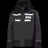 Best Helly Hansen Jr Salt Port 2.0 Jacket - Børne Sejlerjakke Grå