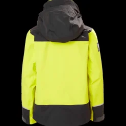 Outlet Helly Hansen Jr Salt Port 2.0 Jacket - Børne Sejlerjakke Grøn
