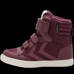 Best Hummel Jr Stadil Recycled Poly Boot - Børne Vinterstøvler Rød