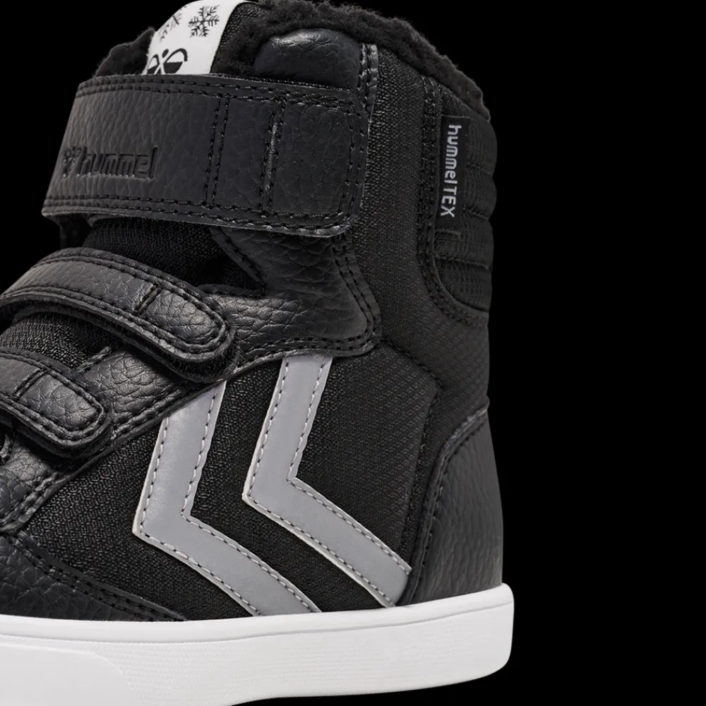 Best Hummel Jr Stadil Recycled Poly Boot - Børne Vinterstøvler Sort