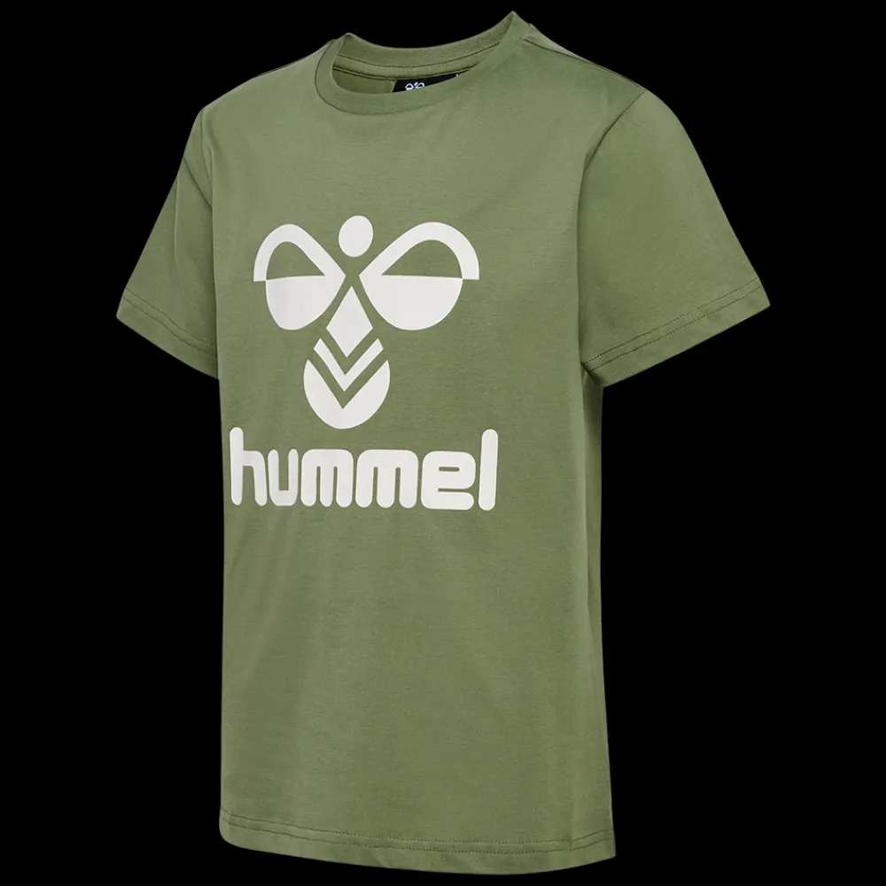 Sale Hummel Jr Tres Tee - Børne T-shirt Grøn
