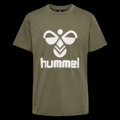 Online Hummel Jr Tres Tee - Børne T-shirt Grøn