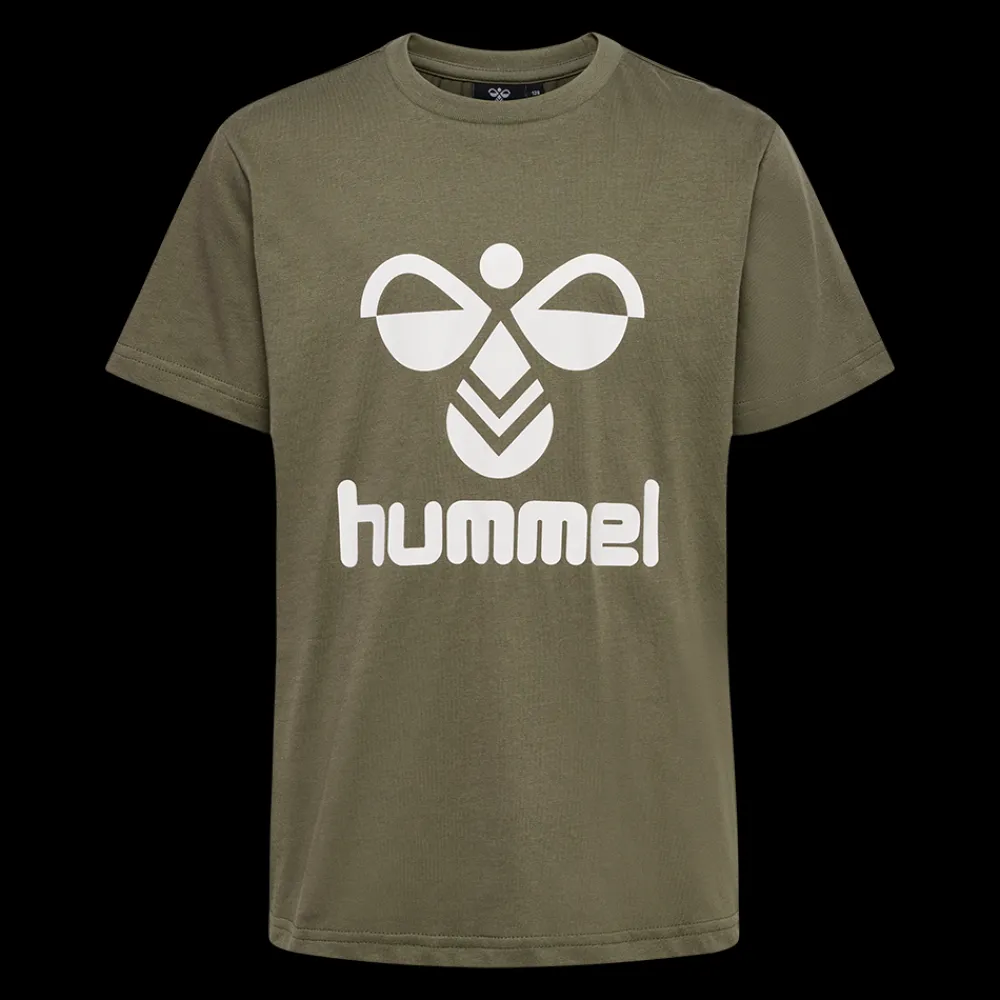Online Hummel Jr Tres Tee - Børne T-shirt Grøn