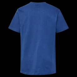 Clearance Hummel Jr Tres Tee - Børne T-shirt Blå