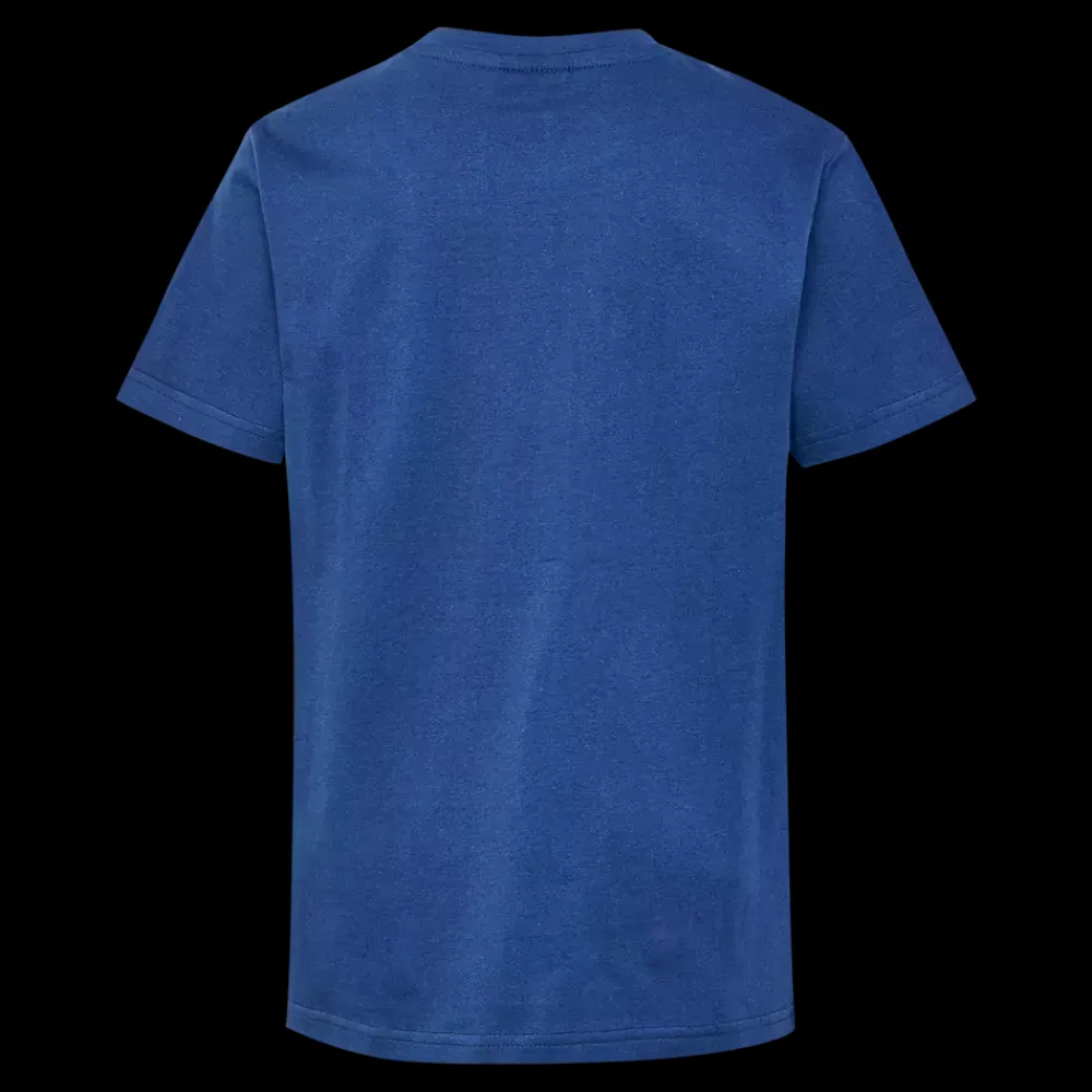 Clearance Hummel Jr Tres Tee - Børne T-shirt Blå