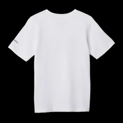 Best Columbia Jr Valley Creek Tee - Børne T-shirt Hvid