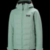 Discount Helly Hansen Jr Venture Ski Jacket - Børne Ski- og Vinterjakke Grøn