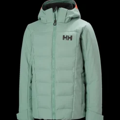 Discount Helly Hansen Jr Venture Ski Jacket - Børne Ski- og Vinterjakke Grøn