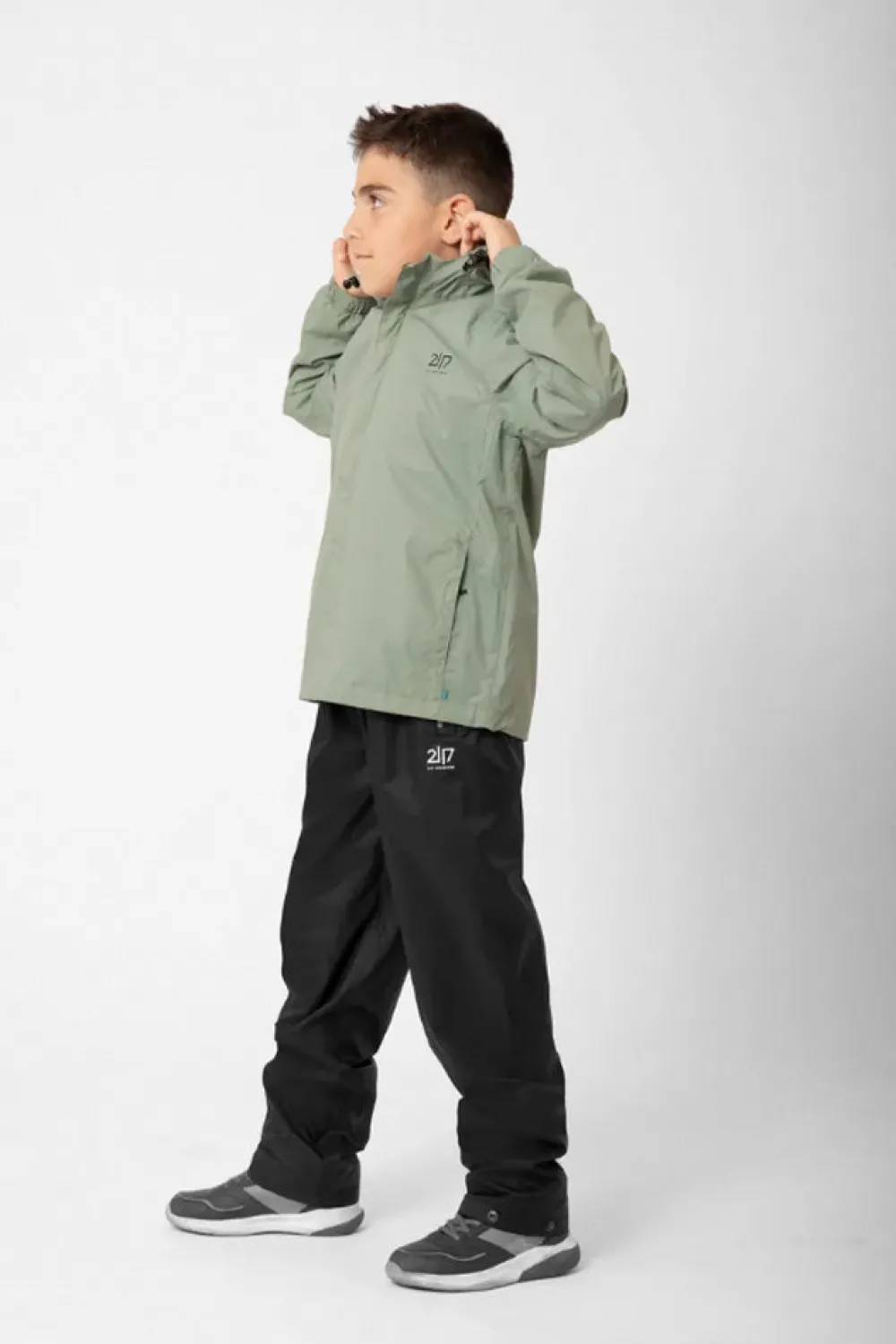 Discount 2117 of Sweden Jr Viskafors Jacket - Børne Funktionsjakke Grøn