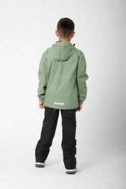 Discount 2117 of Sweden Jr Viskafors Jacket - Børne Funktionsjakke Grøn
