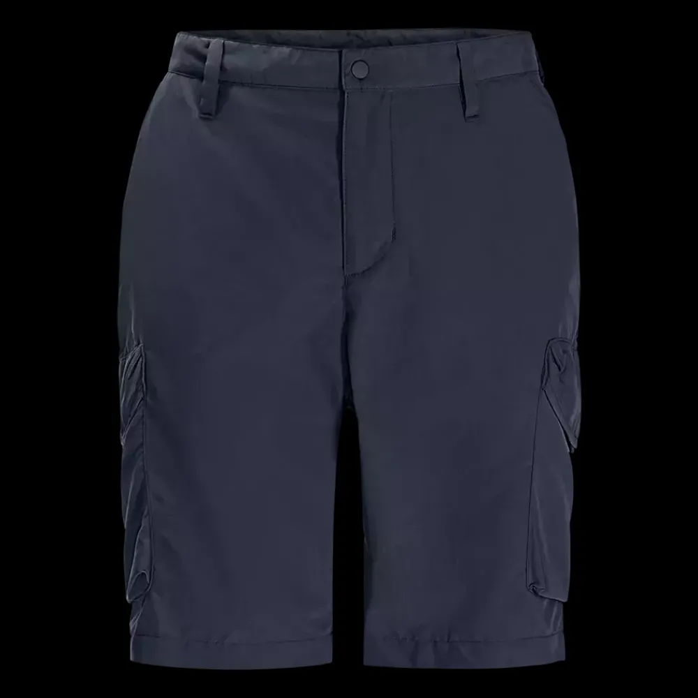 New Jack Wolfskin Kalahari Cargo Shorts - Herre Shorts Blå