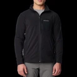 Hot Columbia Klamath Range Fleece Full Zip - Herre Fleecetrøje Sort