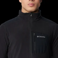 Hot Columbia Klamath Range Fleece Full Zip - Herre Fleecetrøje Sort