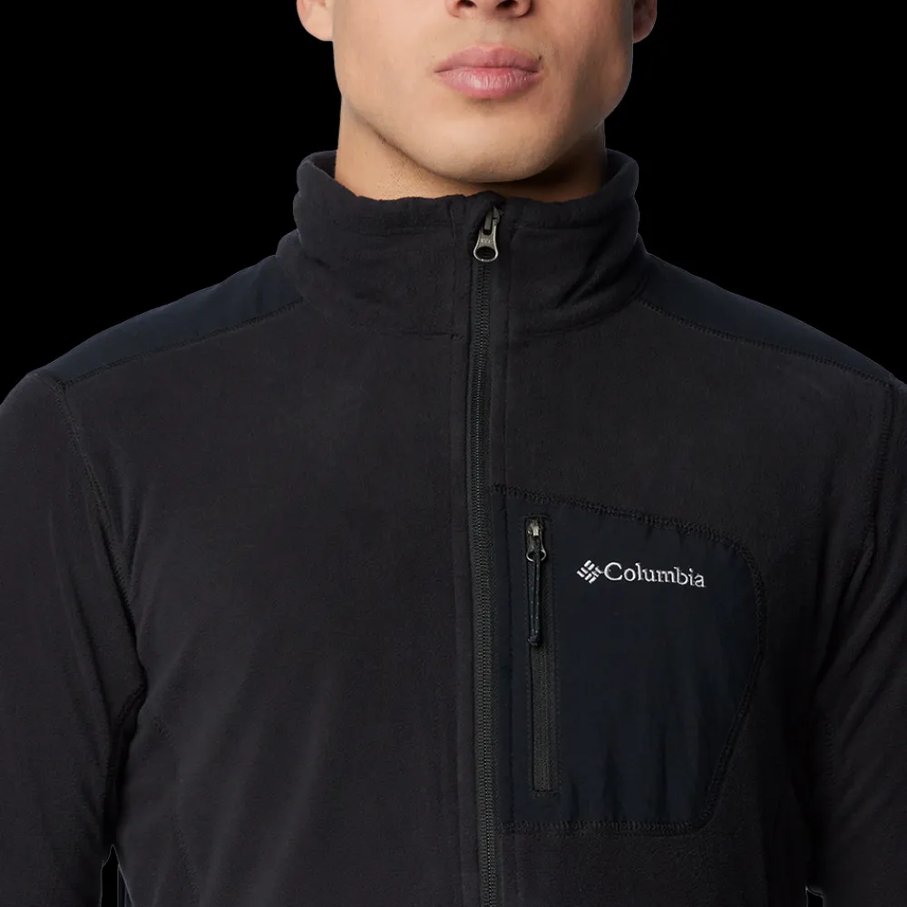 Hot Columbia Klamath Range Fleece Full Zip - Herre Fleecetrøje Sort