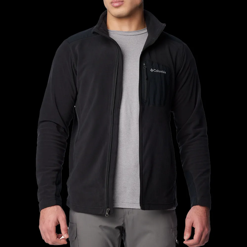 Hot Columbia Klamath Range Fleece Full Zip - Herre Fleecetrøje Sort