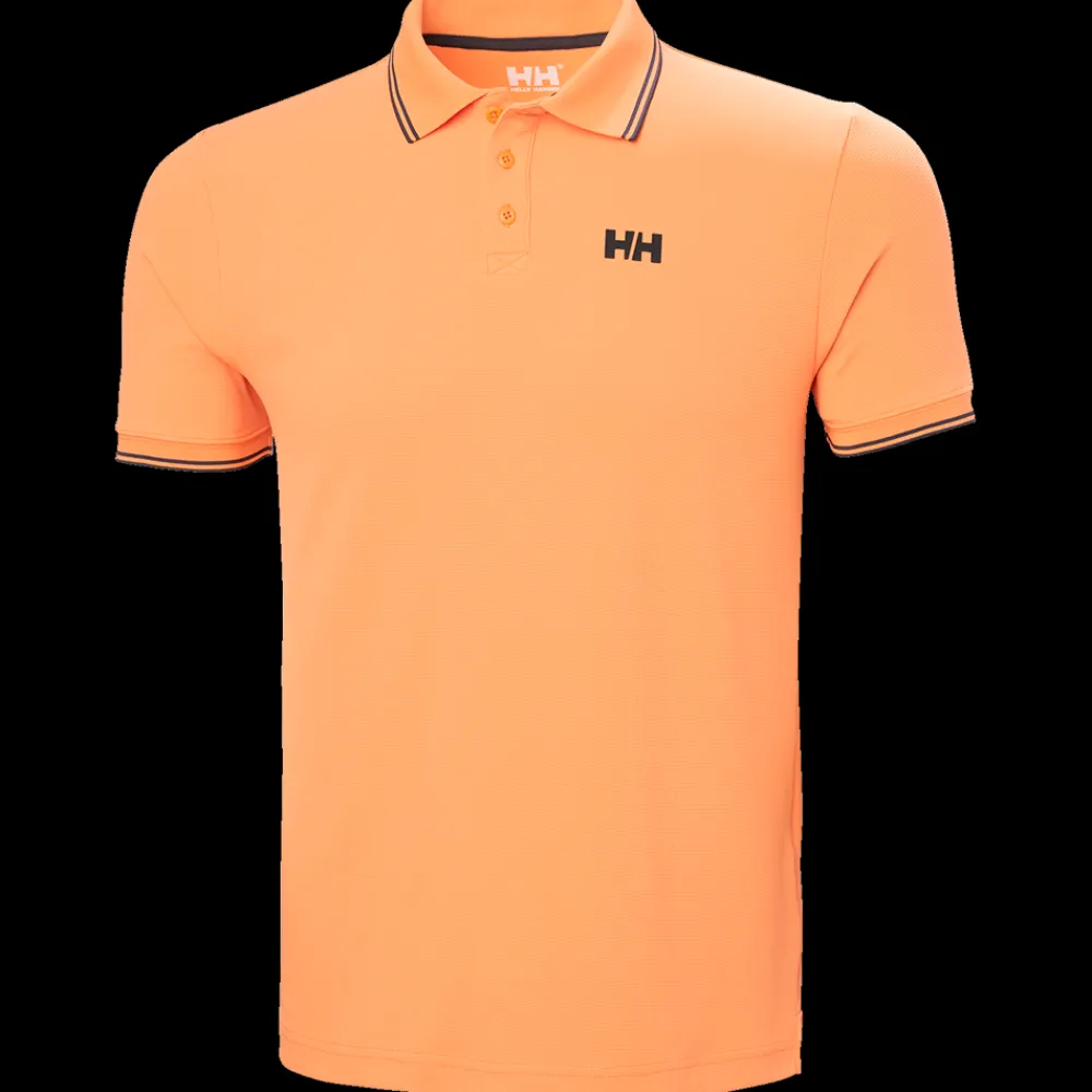 New Helly Hansen Kos Polo - Herre Polo T-Shirt Orange
