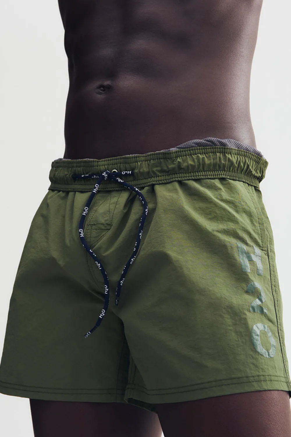Hot H2O Leisure Logo Swim Shorts - Herre Badeshorts Grøn