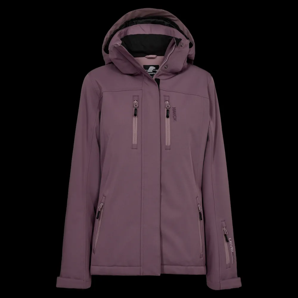 Outlet Nanok Lima 24, W - Dame Ski- og Vinterjakke Lilla