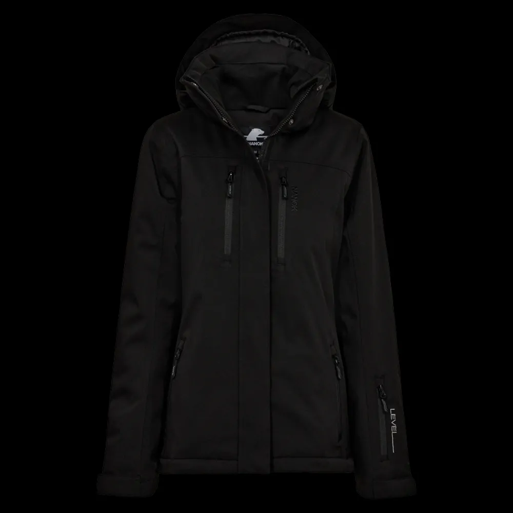 Fashion Nanok Lima 24, W - Dame Ski- og Vinterjakke Sort
