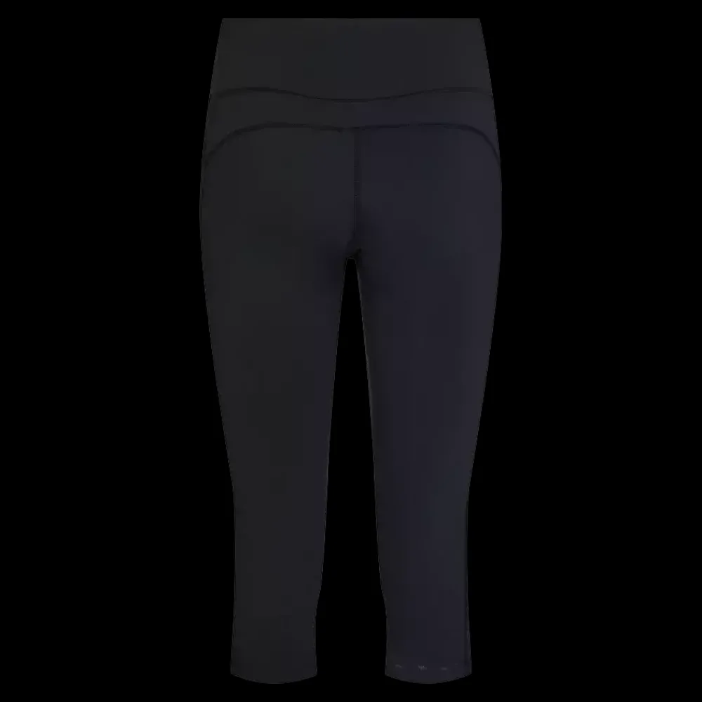 Hot Nico Liv Capri, W - Dame Fitness Capri Sort