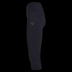 Hot Nico Liv Capri, W - Dame Fitness Capri Sort