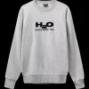 Sale H2O Logo Sweat Crew - Sweatshirt Grå