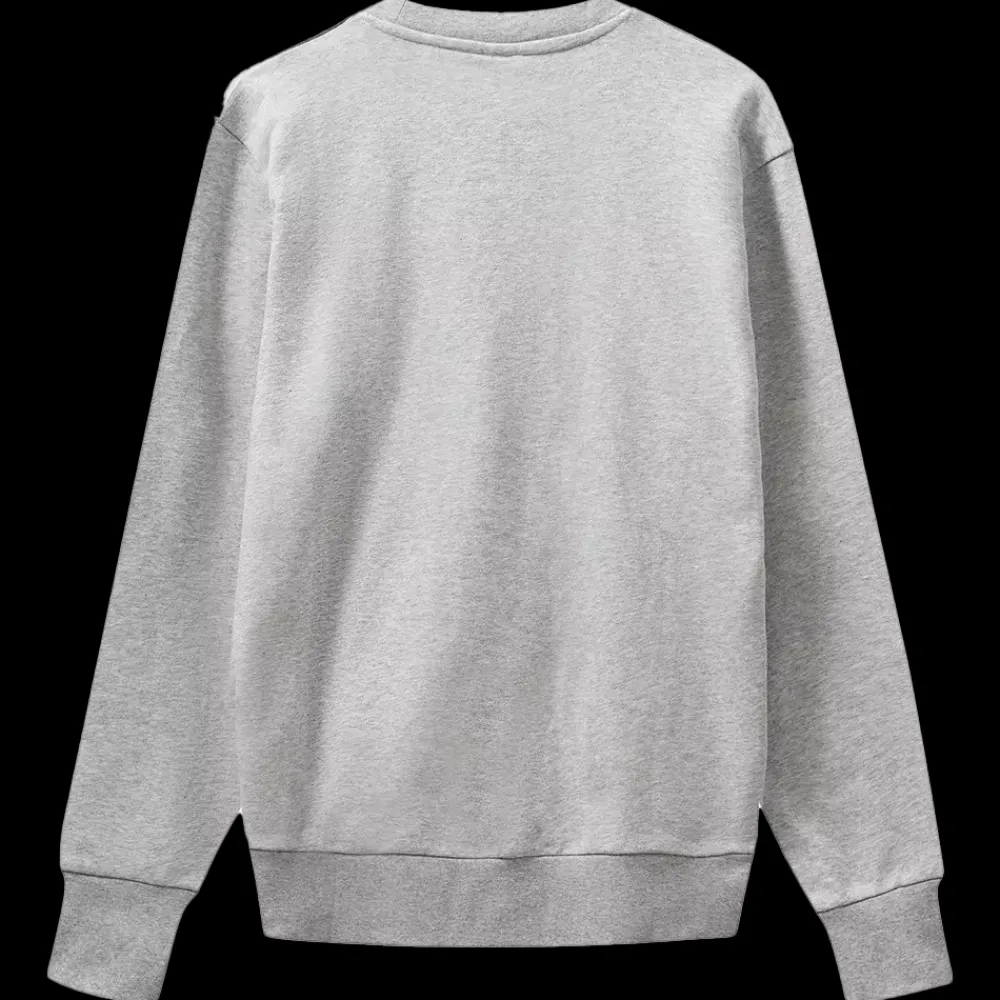 Sale H2O Logo Sweat Crew - Sweatshirt Grå