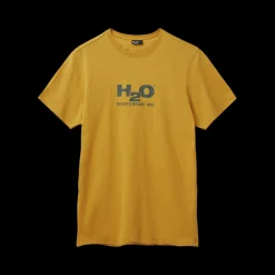 New H2O Logo T-Shirt -  Kortærmede T-shirt Gul