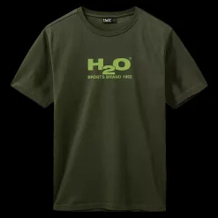 Discount H2O Logo T-Shirt -  Kortærmede T-shirt Grøn
