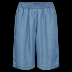 Best Fabrin Copenhagen Lyocell Shorts 25, W. - Dame Shorts Blå