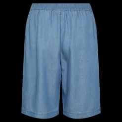 Best Fabrin Copenhagen Lyocell Shorts 25, W. - Dame Shorts Blå