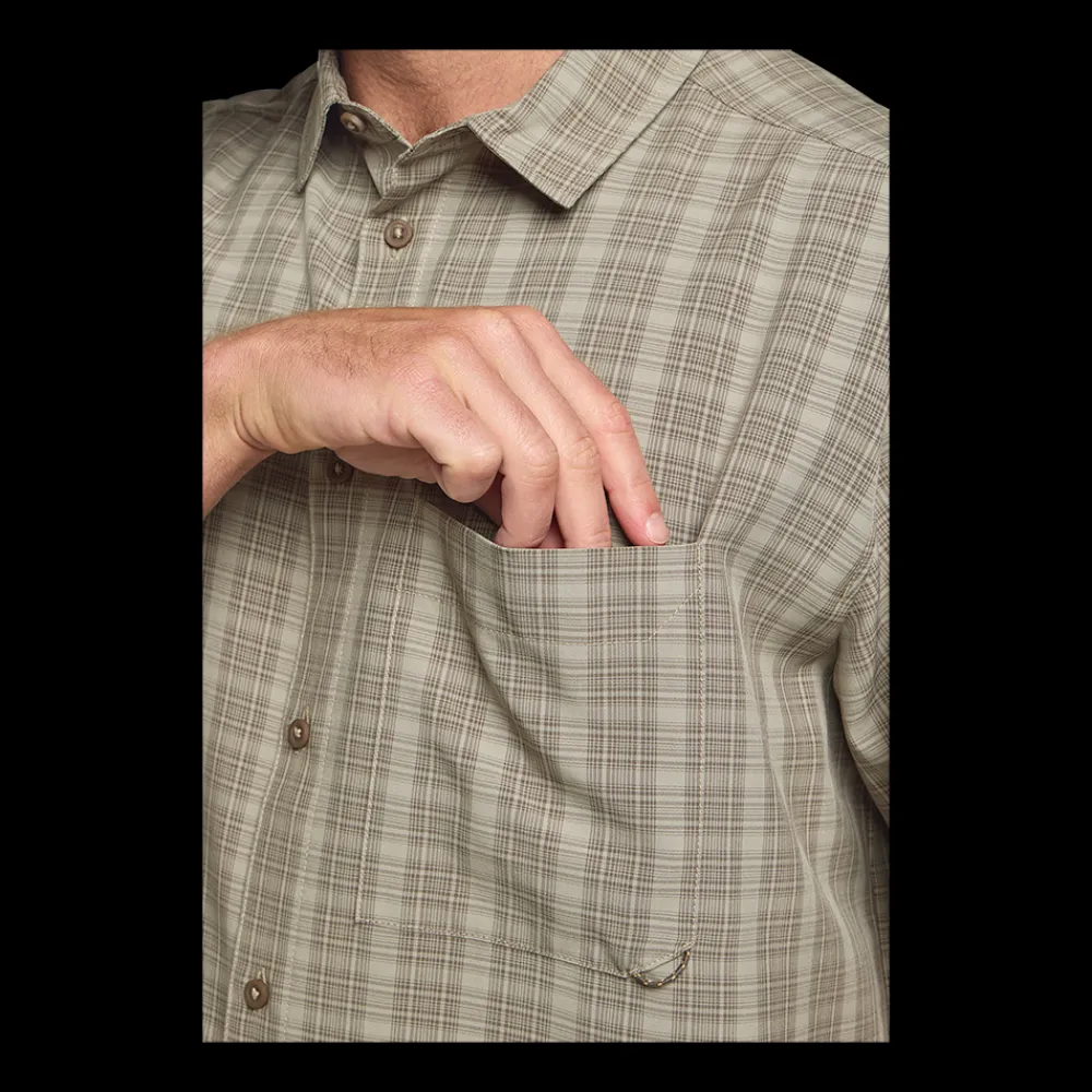 Online Jack Wolfskin Meseta Shirt - Herre Skjorte Sand