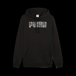 Online Puma MM Hoodie Fl - Herre Sweatshirt Sort
