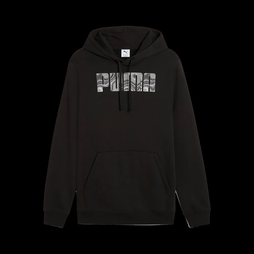 Online Puma MM Hoodie Fl - Herre Sweatshirt Sort