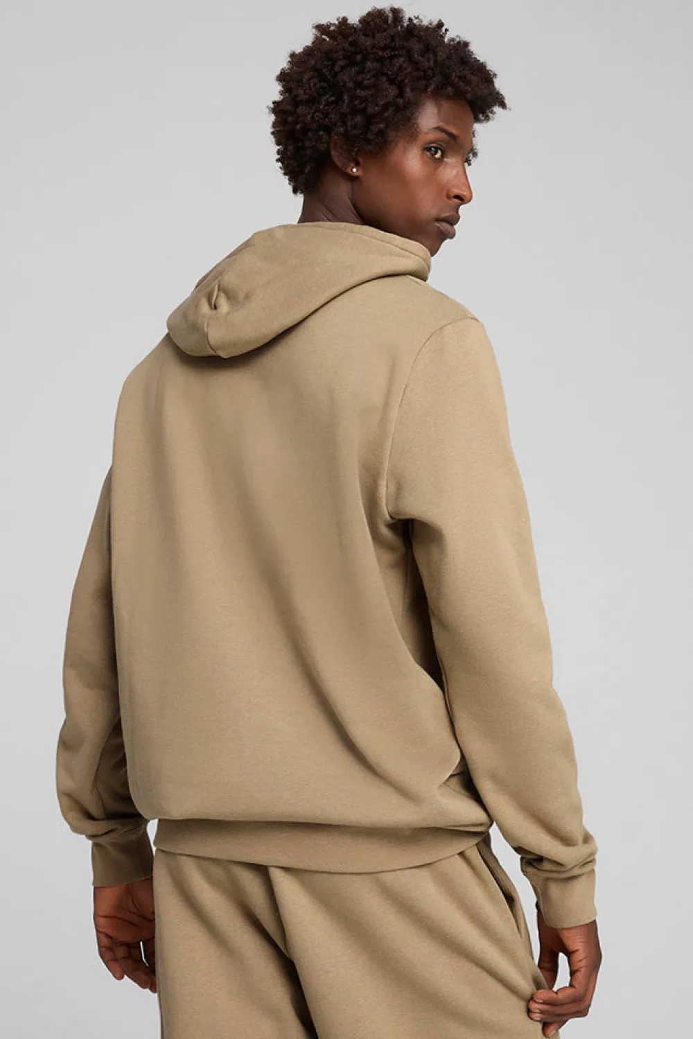 Sale Puma MM Hoodie Fl - Herre Sweatshirt Sand